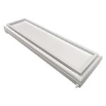 Gefrierfachtür Gorenje 448438 Klappe weiß mit Türdichtung für Kühlschrank – Bild 5