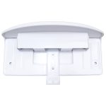 Türgriff Liebherr 7042614 weiß mit Abdeckplatte für Gefrierschrank – Bild 2