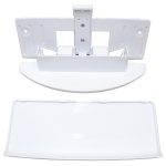 Türgriff Liebherr 7042614 weiß mit Abdeckplatte für Gefrierschrank – Bild 4