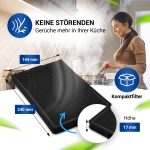 Kohlefilter Set 2 Stück passend wie Miele 9231860 DKF 19 für Dunstabzugshaube – Bild 2