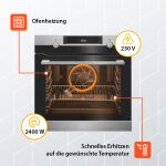 Heizelement wie Küppersbusch 182676 Heißluftheizung für Backofen Herd