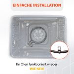 Heizelement wie Küppersbusch 182676 Heißluftheizung für Backofen Herd