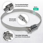 Schlauchschelle Set 6x Klemme 90-110mmØ W2 für Dunstabzugshaube Trockner