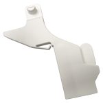 Gefrierfachklappenhalter Bosch 00657908 rechts weiß für Gefrierschrank – Bild 3