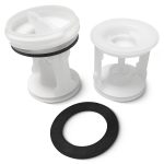 Flusensiebeinsatz Whirlpool C00141034 für Askoll Ablaufpumpe in Waschmaschine