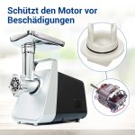 Kupplung wie Bosch 00418076 für Antriebswelle Fleischwolf Küchenmaschine – Bild 3