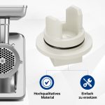 Kupplung wie Bosch 00418076 für Antriebswelle Fleischwolf Küchenmaschine – Bild 4