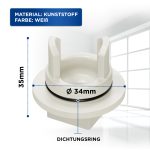 Kupplung wie Bosch 00418076 für Antriebswelle Fleischwolf Küchenmaschine – Bild 5