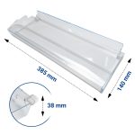 Klappe Bosch 00708732 oben 385x140x38mm für Gefriergutfach in Gefrierschrank – Bild 2