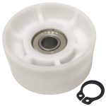 Spannrolle Bosch 00632045 Riemenrolle mit Kugellager für Trockner – Bild 2