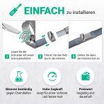 Schlauchschelle Set 10x Klemme 10-16mmØ W2 Chromstahl für Waschmaschine