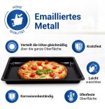 Backblech passend wie Beko 219440101 460x370x40mm für Backofen