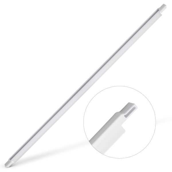 Glasplattenleiste Bauknecht 481010495387 hinten 471x17x10mm für Kühlschrank