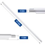 Glasplattenleiste Bauknecht 481010495387 hinten 471x17x10mm für Kühlschrank – Bild 2