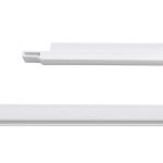 Glasplattenleiste Bauknecht 481010495387 hinten 471x17x10mm für Kühlschrank – Bild 3