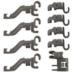 Klammern Bosch 00632372 für Klappstachelreihen Unterkorb in Geschirrspüler