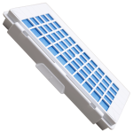 Filter Bosch 00576094 204x106 mm Abluftfilterkassette für Staubsauger – Bild 2