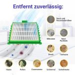 Hepa Filter Set 2x wie Rowenta ZR-002901 für Silence Force Staubsauger