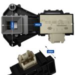 Verriegelungsrelais wie Whirlpool 481075043881 Rold für Waschmaschine – Bild 5