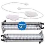 Türscharnierfedern wie Siemens 00754869 mit Seilzügen für Geschirrspüler