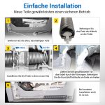 Türscharnierfedern wie Siemens 00754869 mit Seilzügen für Geschirrspüler
