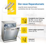 Türscharnierfedern wie Siemens 00754869 mit Seilzügen für Geschirrspüler