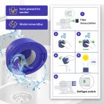 Abluftfilter wie Dyson 96747801 blau rund 88x76x43mm für Staubsauger