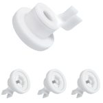 Rolle wie Bosch 00424717 2-teilig für Oberkorb in Geschirrspüler