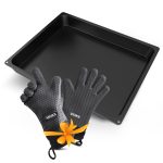 Set Backblech Gorenje 274663 mit 2 Silikon Ofenhandschuhe für Backofen