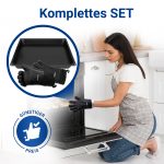 Set Backblech Gorenje 274663 mit 2 Silikon Ofenhandschuhe für Backofen