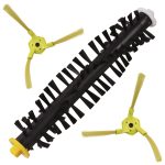 Bürsten Set 3x wie LG ABC73129901 für HomBot 3.0 Staubsaugerroboter