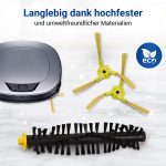 Bürsten Set 3x wie LG ABC73129901 für HomBot 3.0 Staubsaugerroboter – Bild 3