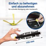 Bürsten Set 3x wie LG ABC73129901 für HomBot 3.0 Staubsaugerroboter – Bild 4