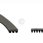 Keilrippenriemen wie Electrolux 678122399/2 1200PJ5 für Waschmaschine
