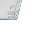Gefrierfachklappe Electrolux 264401501/4 transparent für KühlGefrierKombination