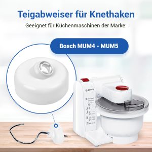 Knethaken-Abstreifer wie Bosch für Küchenmaschine MUM 5 MUM 4