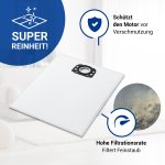 Staubbeutel Set 5 Stück wie Kärcher 2.863-006.0 Filter für Staubsauger