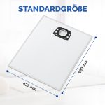 Staubbeutel Set 5 Stück wie Kärcher 2.863-006.0 Filter für Staubsauger