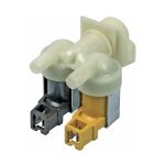 Magnetventil 2-fach 180° 10,5mmØ wie Bosch 00087076 für Waschmaschine