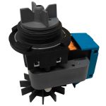 Ablaufpumpe passend wie Miele 3568614 2 x 6,3mm AMP für Waschmaschine