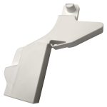 Gefrierfachklappenhalter Bosch 00657906 links weiß für Gefrierschrank