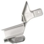 Gefrierfachklappenhalter Bosch 00657906 links weiß für Gefrierschrank – Bild 3