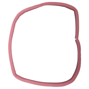 Trommeldichtung AEG 136808930/4 Filz mit Schaumstoff für Wäschetrockner