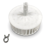 Lüfterrad wie AEG 899647408116/4 Lüfterwalze 125mmØ Flügelrad für Trockner