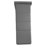 Inneneimer 10 L Hailo 1075969 226x156x350mm für Einbau-Abfallsammlersystem – Bild 3