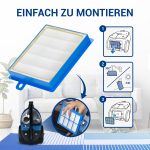 Lamellenfilter 3x Set wie Electrolux 900167768/2 für Staubsauger – Bild 4