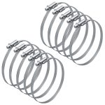 Schlauchschelle Set 10x 110-130mmØ für 125er Abluftschlauch Dunstabzugshaube