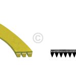 Keilrippenriemen wie Miele 4044061 für Waschmaschine Waschtrocker