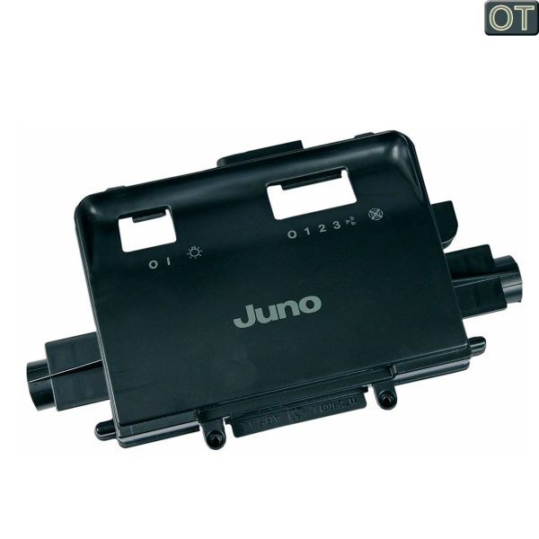 Bedienungsblende Juno 5024701900/8 schwarz Schalter für Dunstabzugshaube