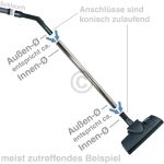Saugbürste Dyson 918508-01 mit Adapter für 32mm Rohr-Ø Staubsauger